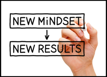 Graphic saying New Mindset means New Results